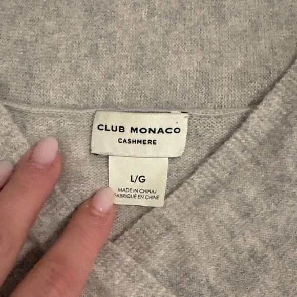 50% off sale 🔥🔥 -  Cashmere Crewneck Club Monaco - Picture 3 of 4